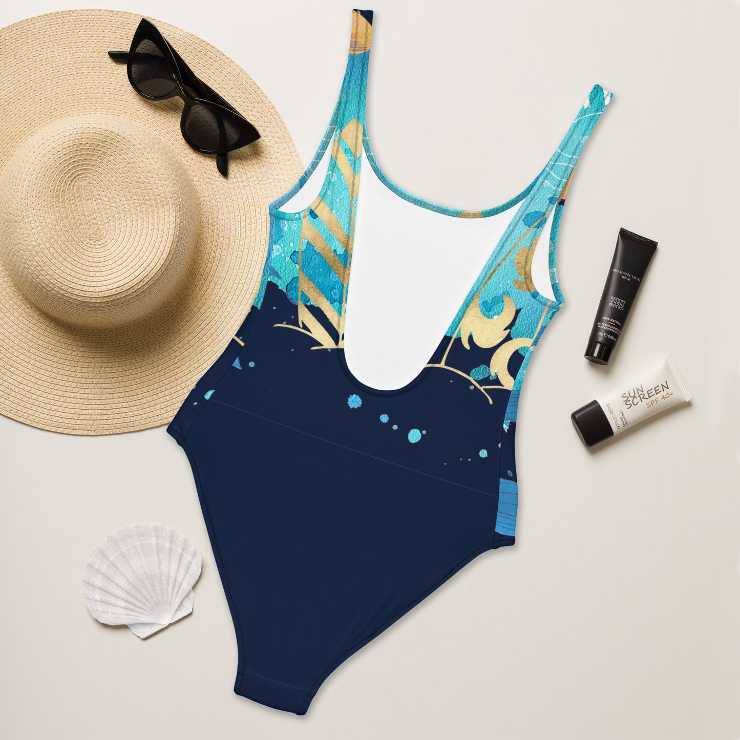 'SUP' One-Piece Swimsuit