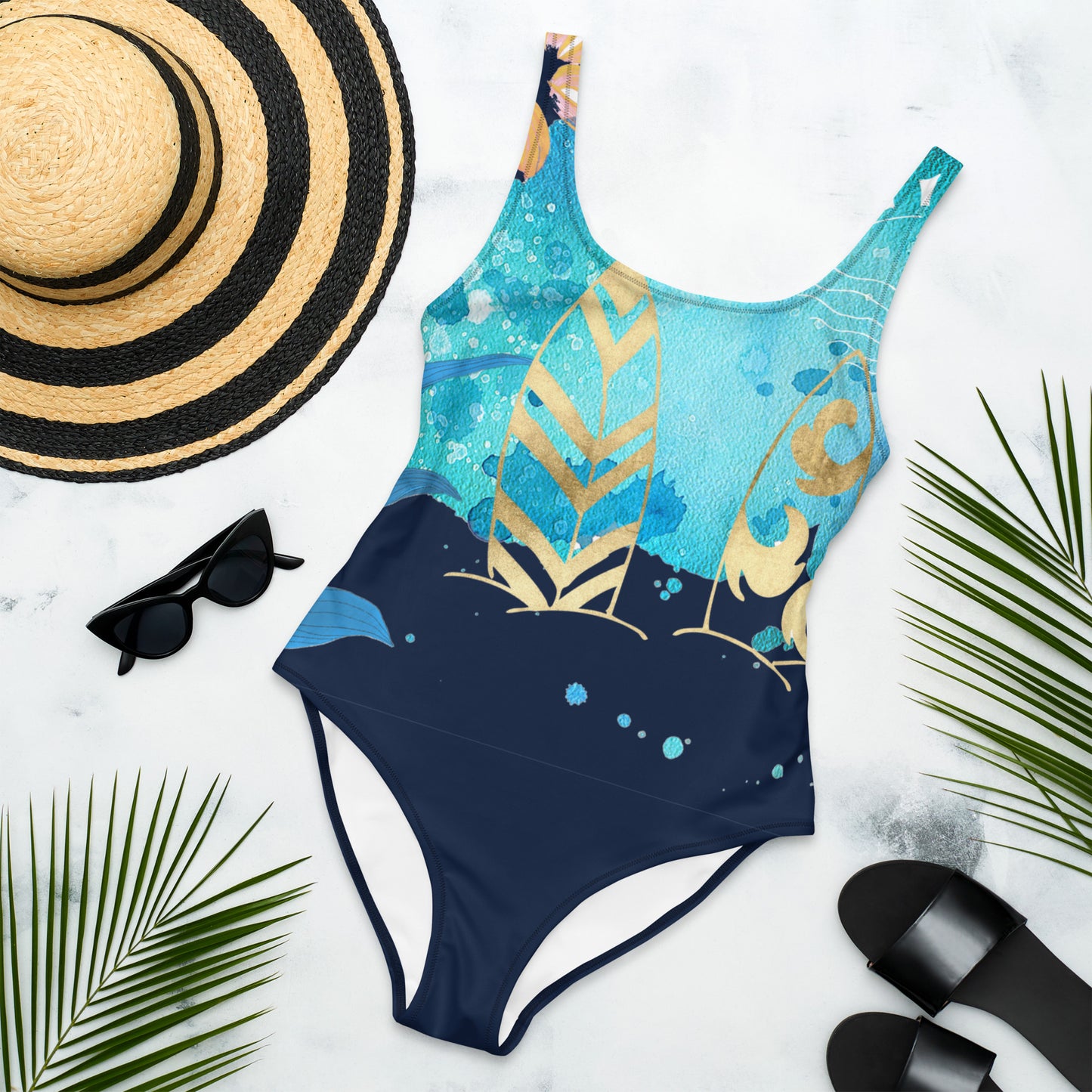 'SUP' One-Piece Swimsuit