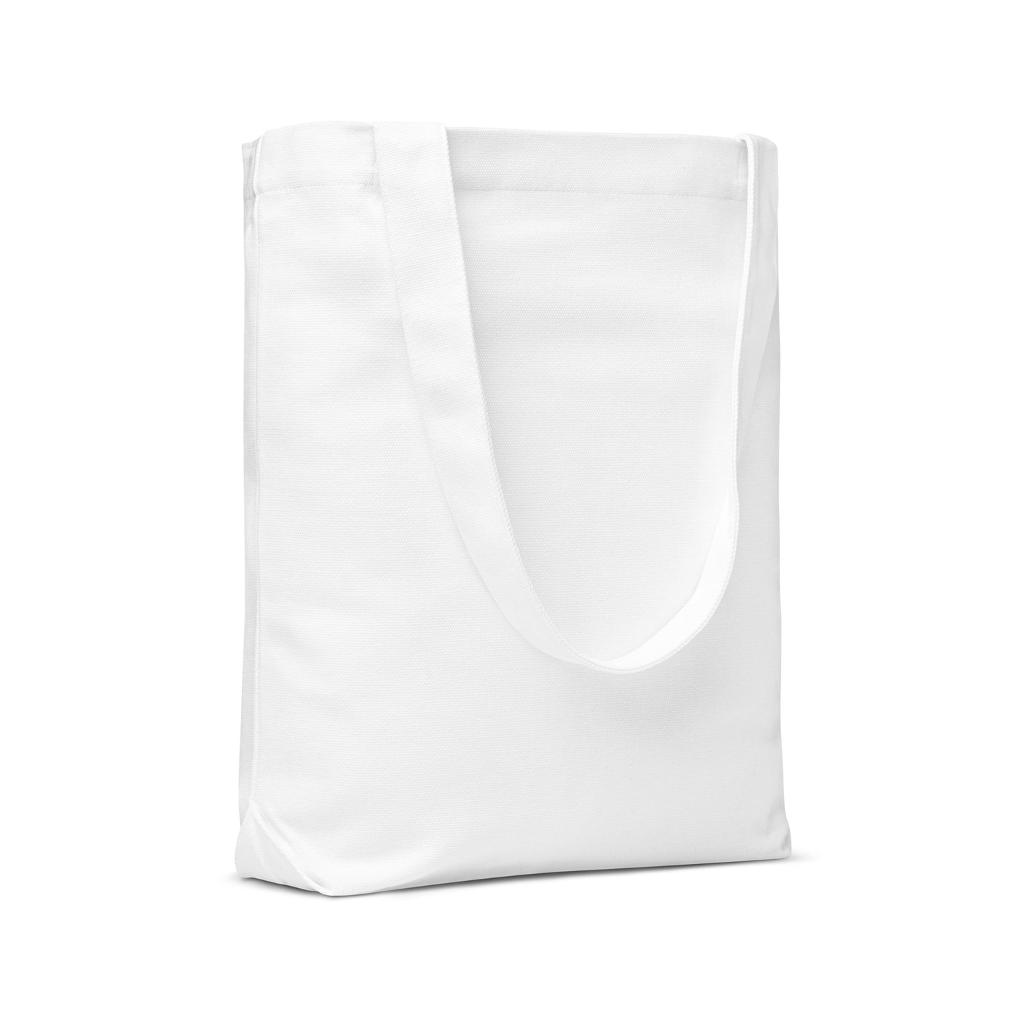 Signature White Cotton tote bag