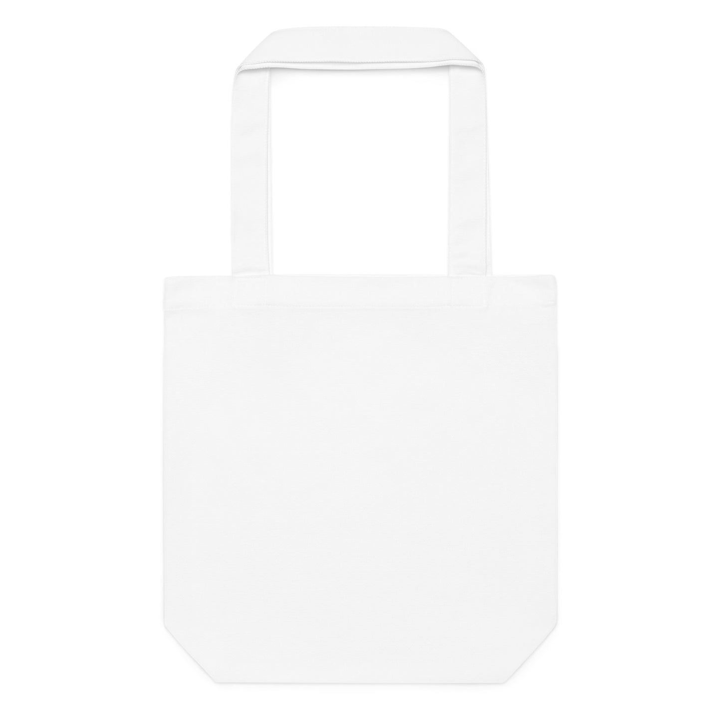 Signature White Cotton tote bag