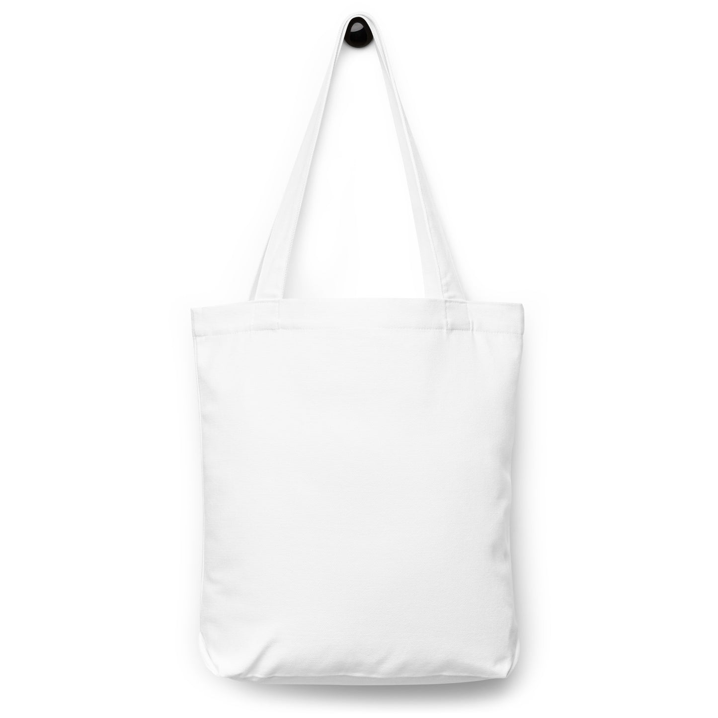 Signature White Cotton tote bag