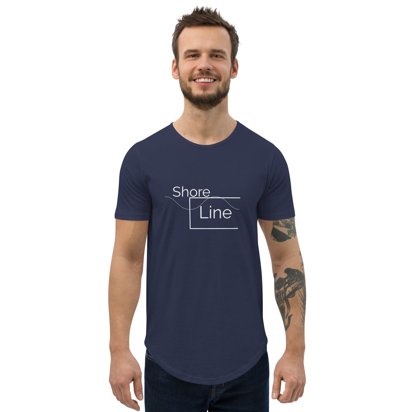 Men's Curved Hem T-Shirt