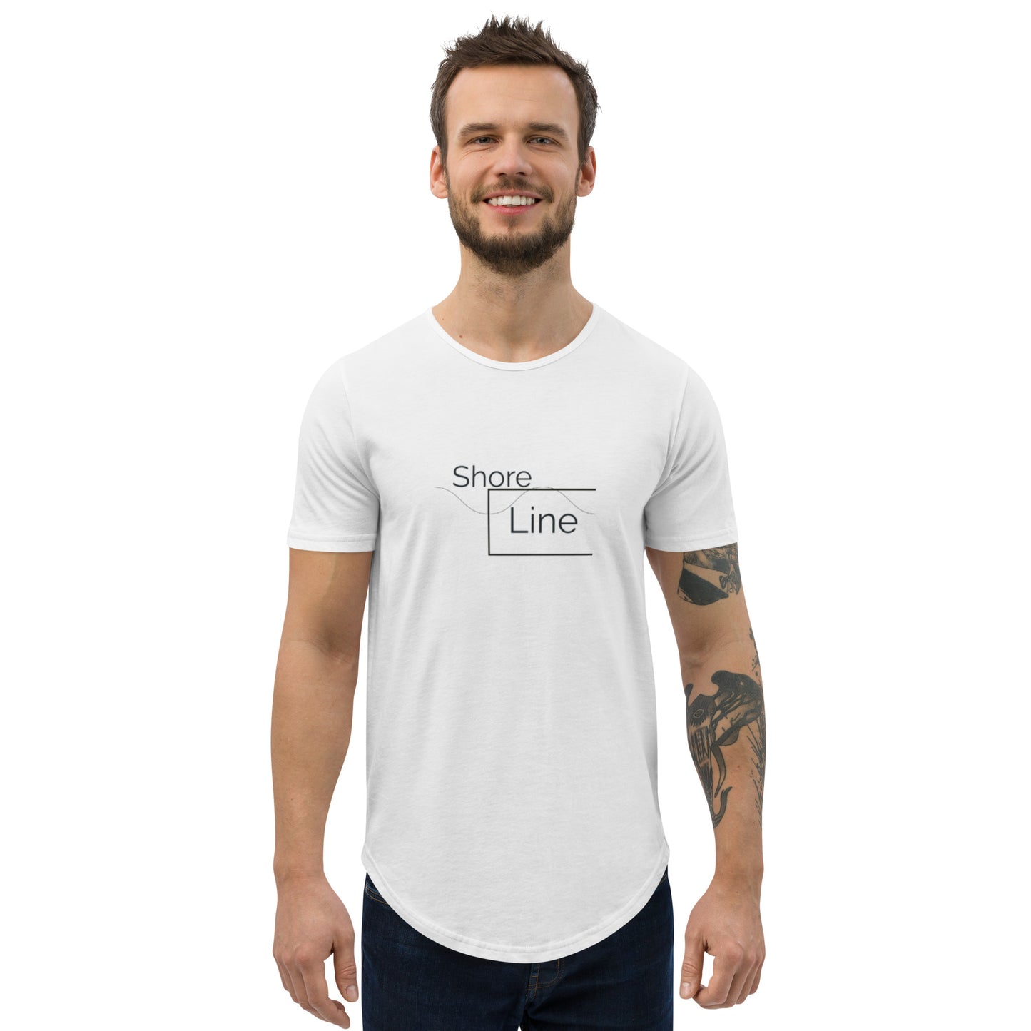 Men's Curved Hem T-Shirt