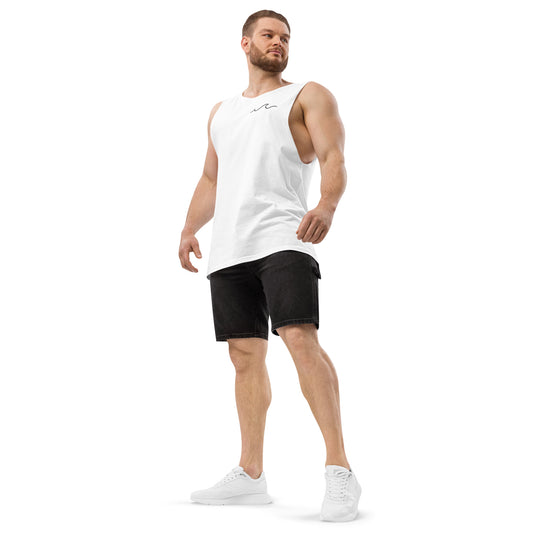 Men’s drop arm tank top