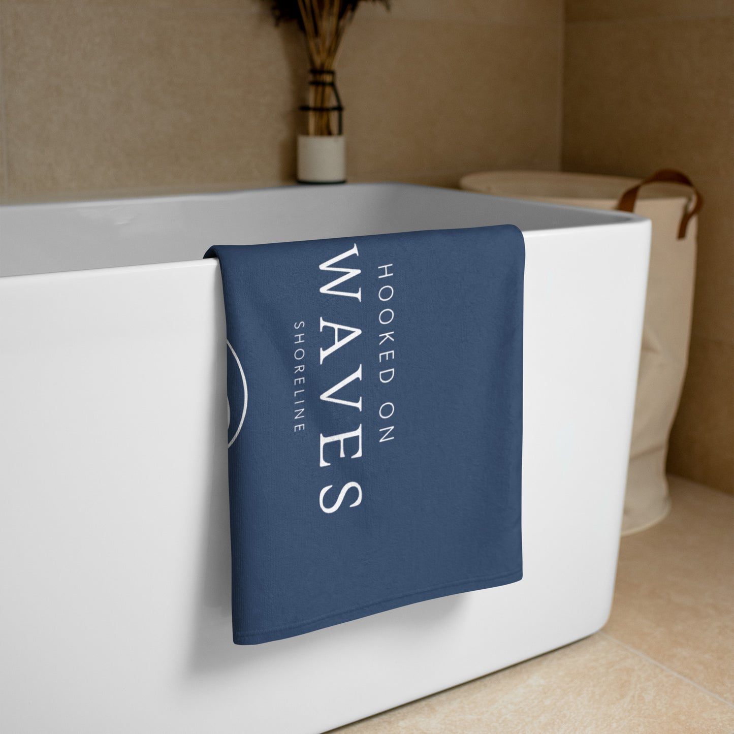 Hooked on Waves Towel