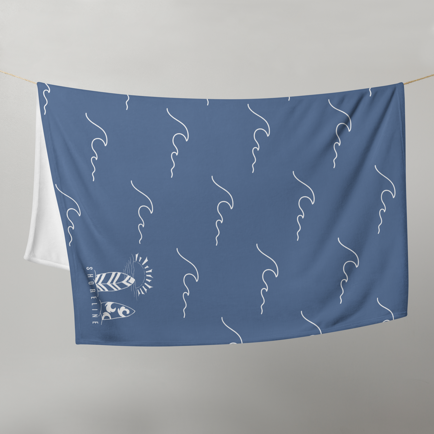 Wave Throw Blanket