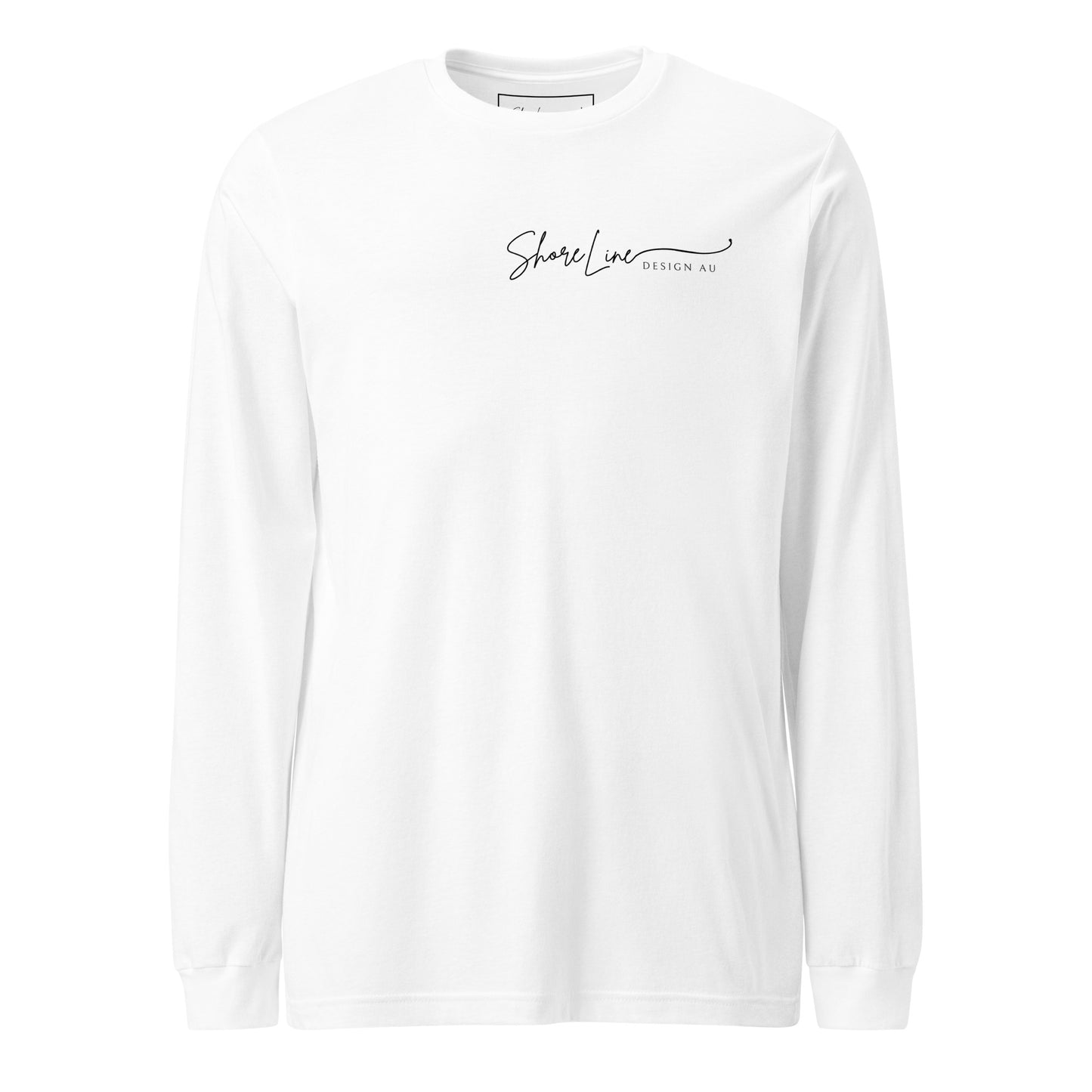 Signature White Long Sleeve Tee