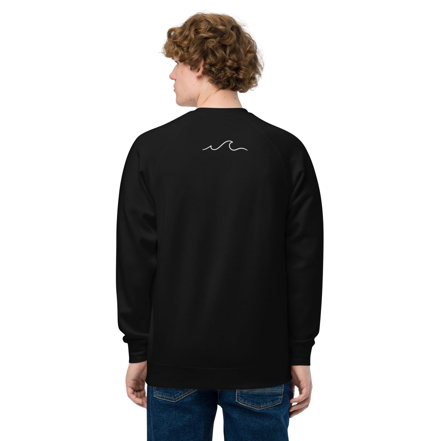 Men's raglan sweatshirt