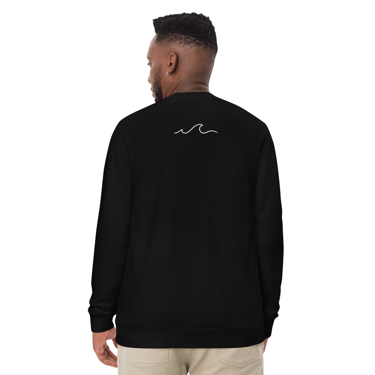 Men's raglan sweatshirt