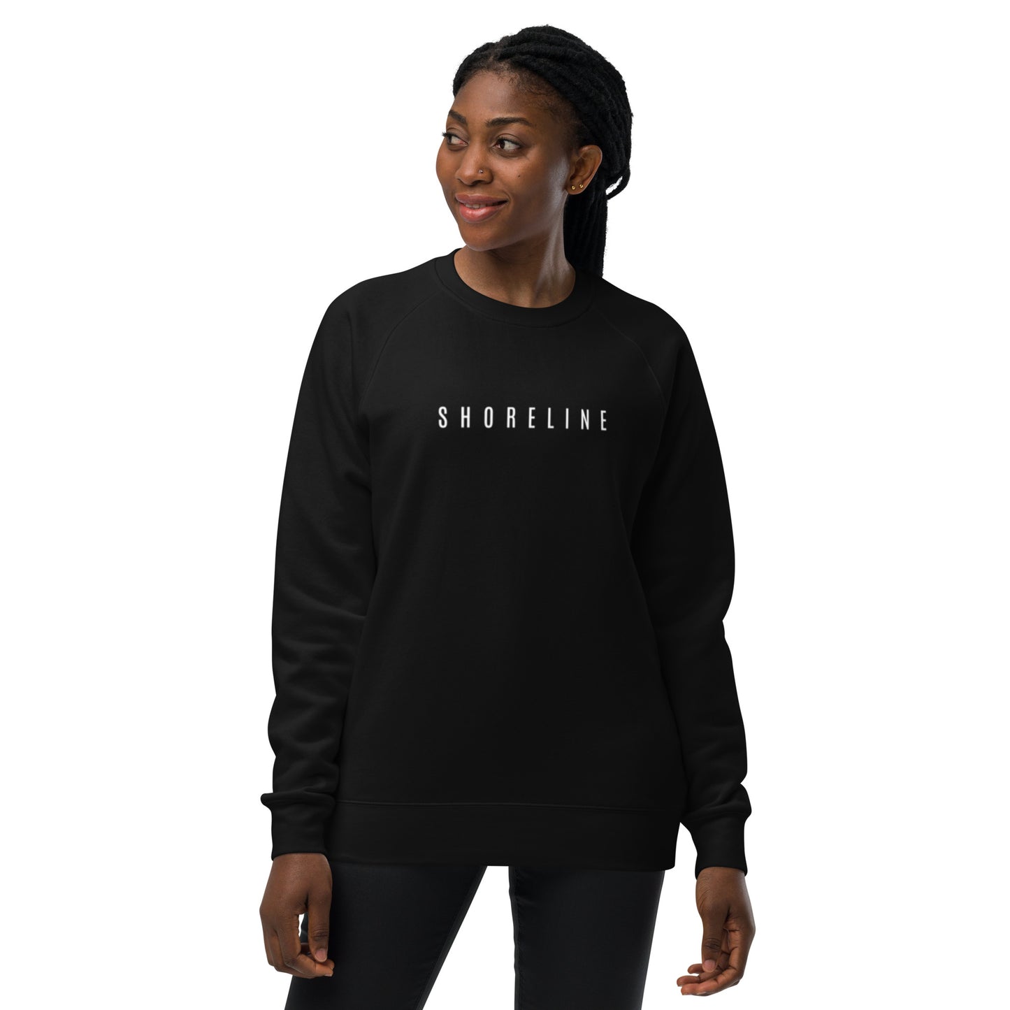 Women's raglan sweatshirt