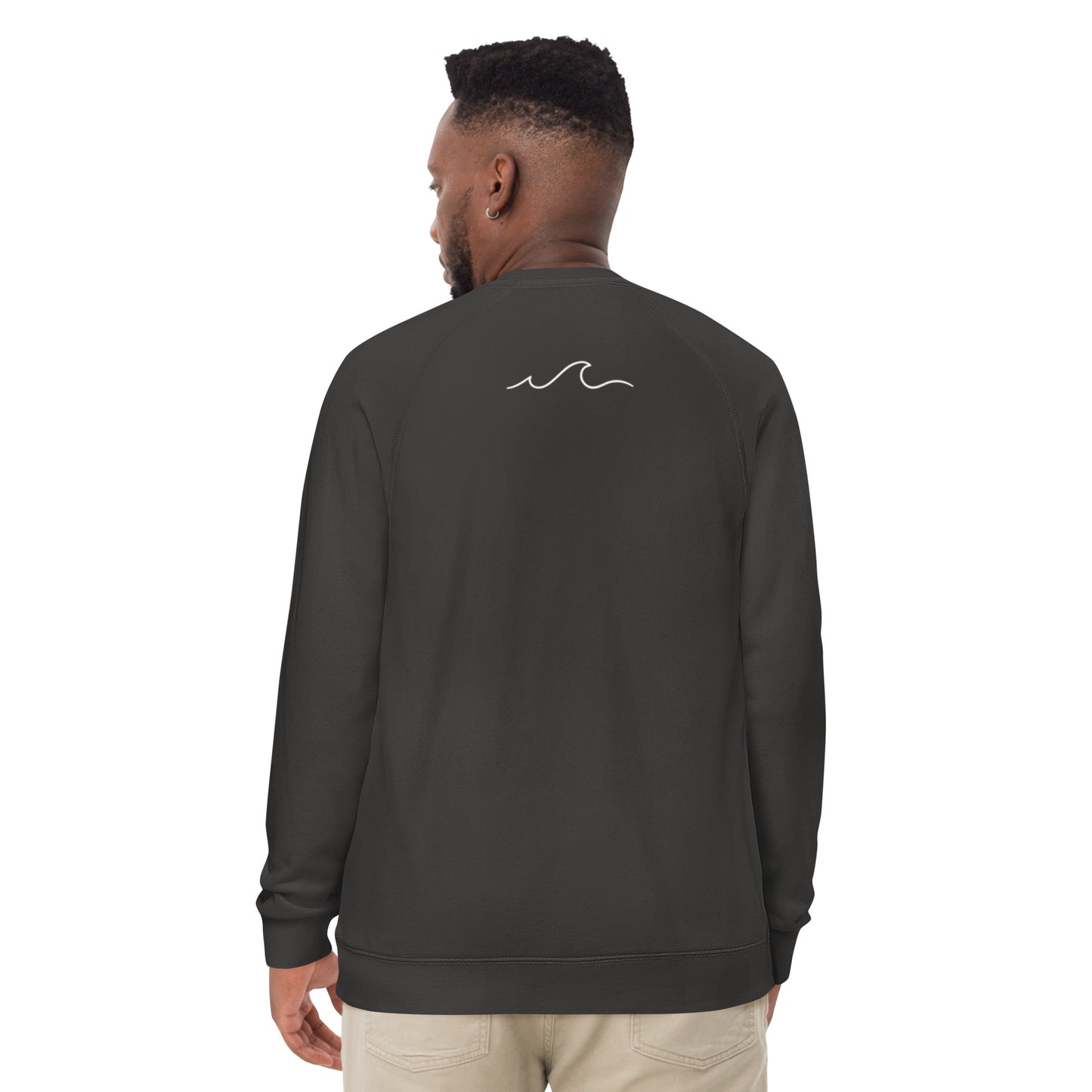 Men's raglan sweatshirt