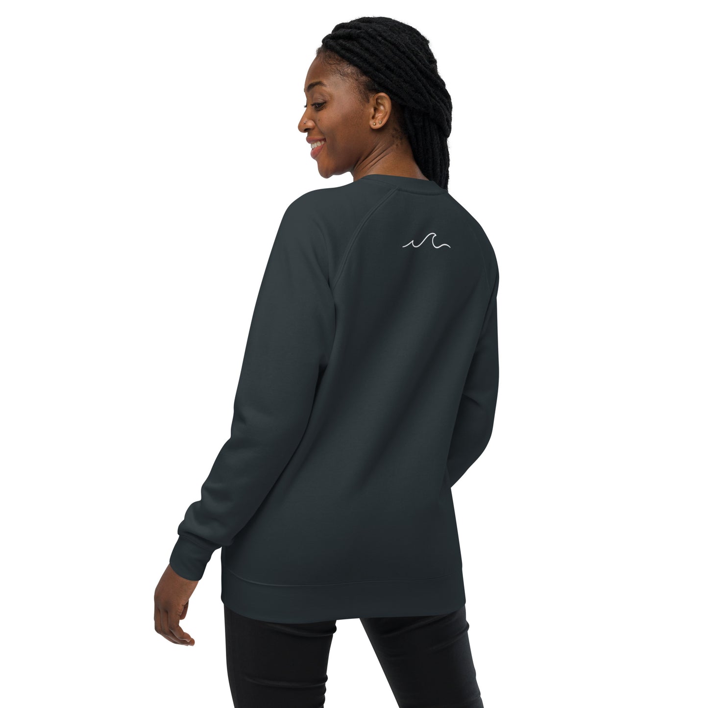 Women's raglan sweatshirt