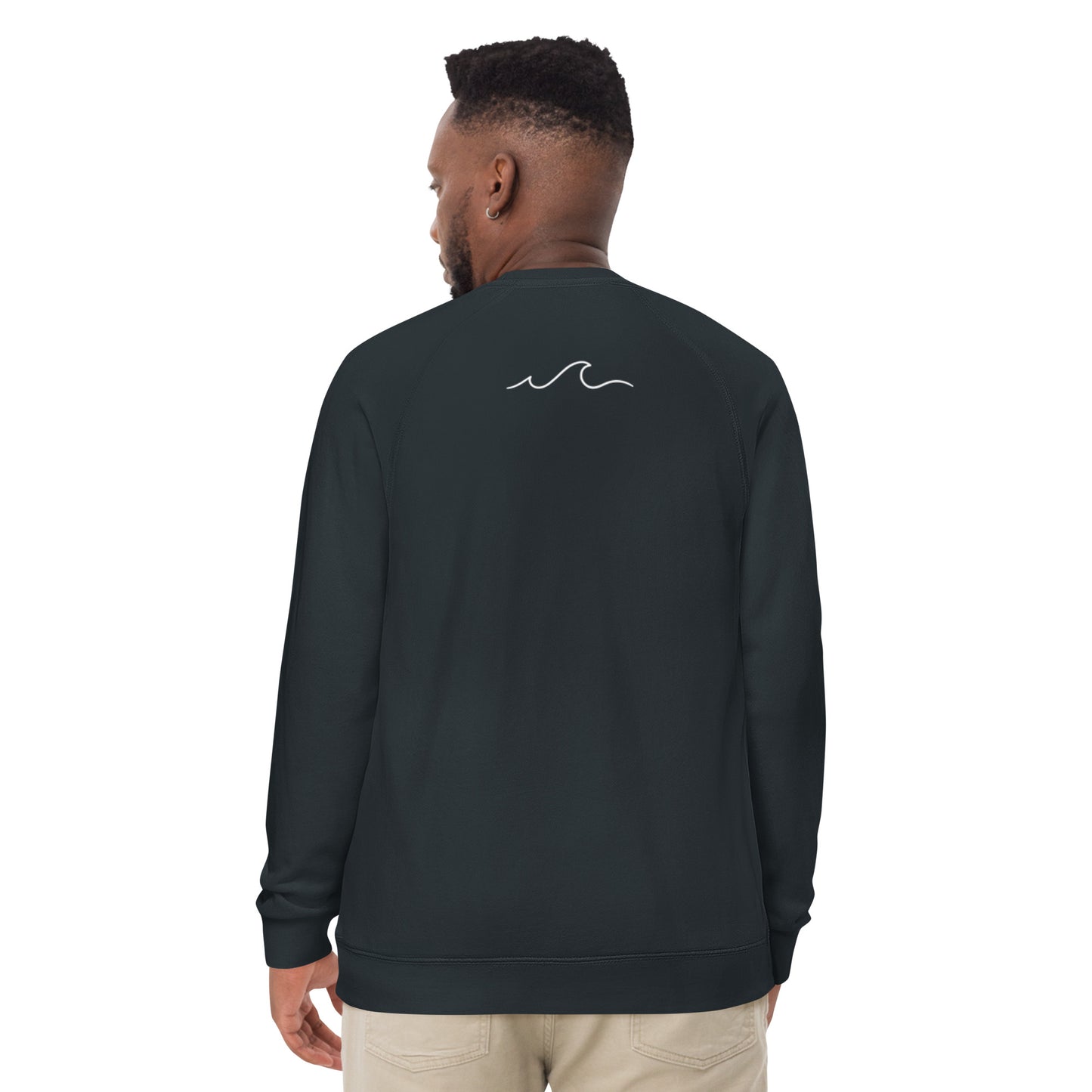 Men's raglan sweatshirt