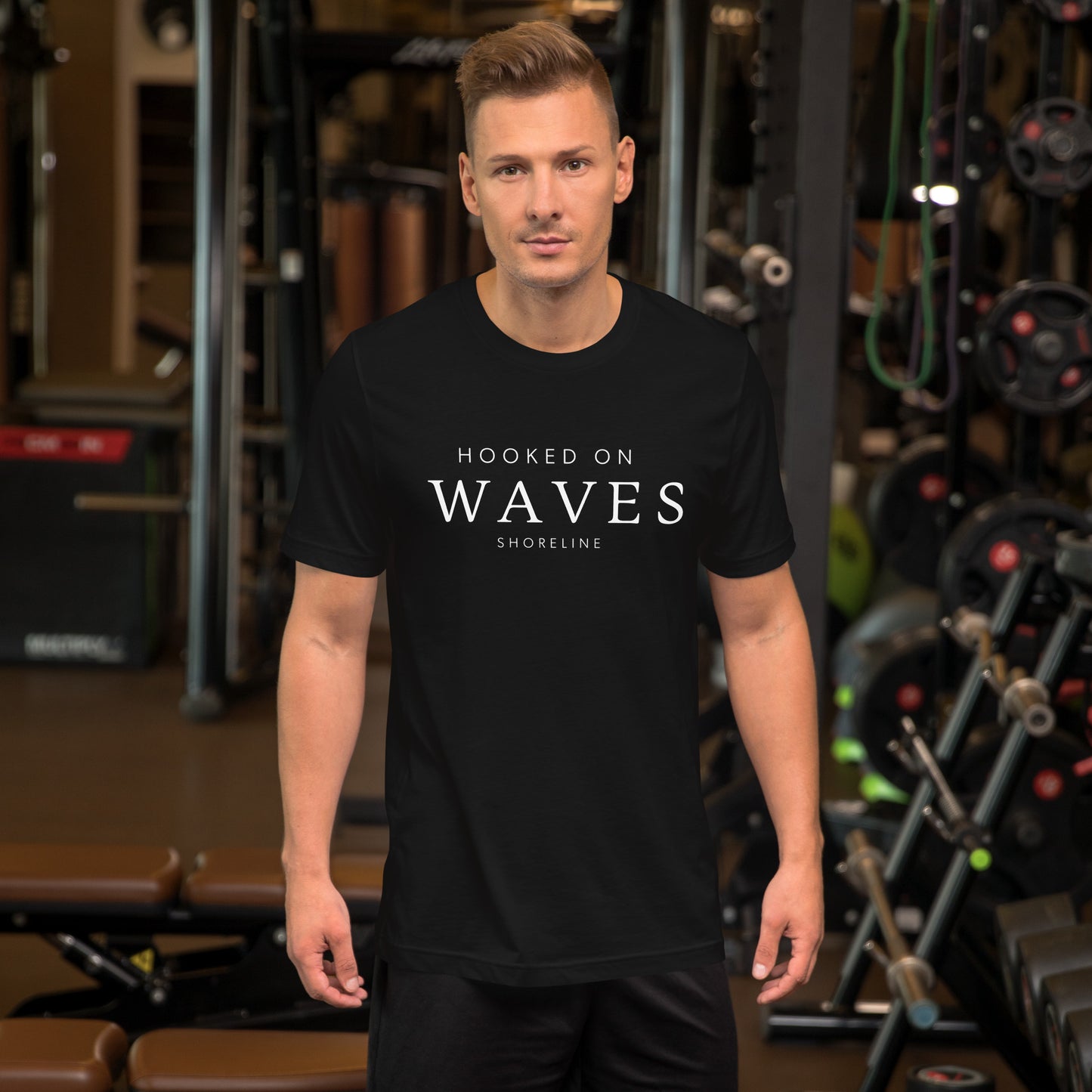 Hooked on Waves t-shirt