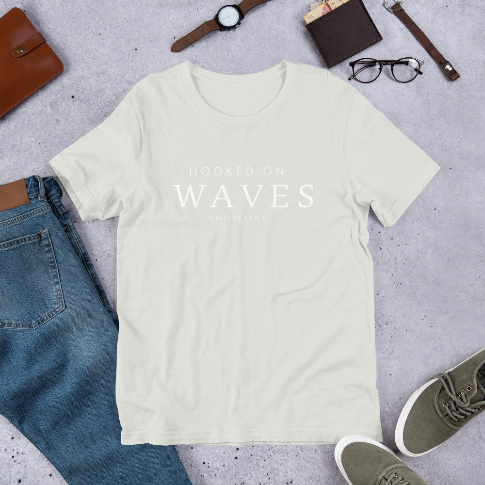 Hooked on Waves t-shirt