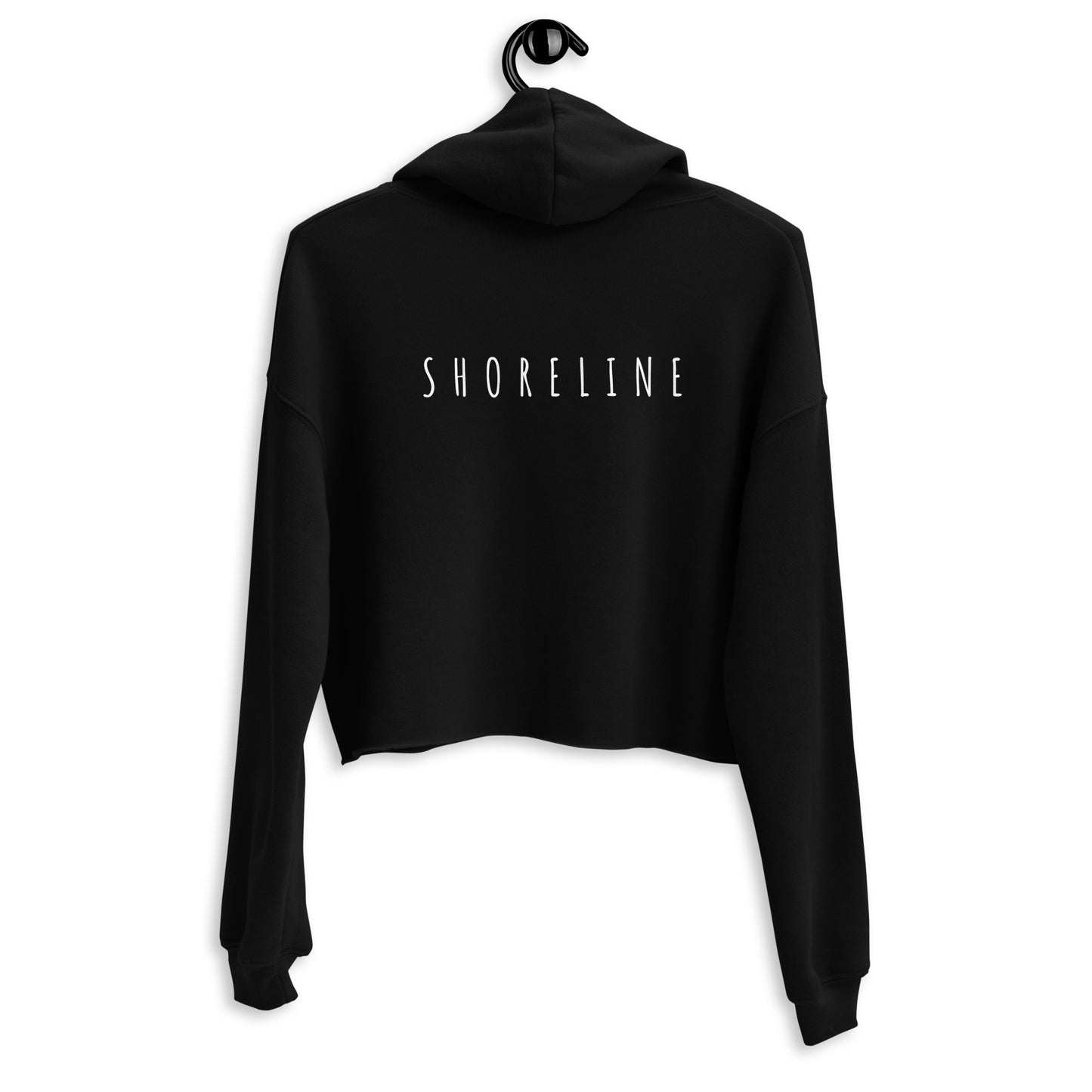 'SUP Shoreline' Crop Hoodie