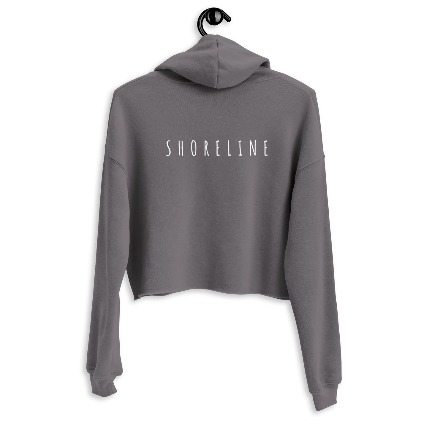 'SUP Shoreline' Crop Hoodie