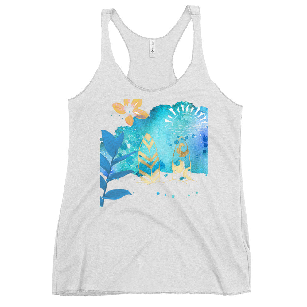 'SUP' Women's Racerback Tank