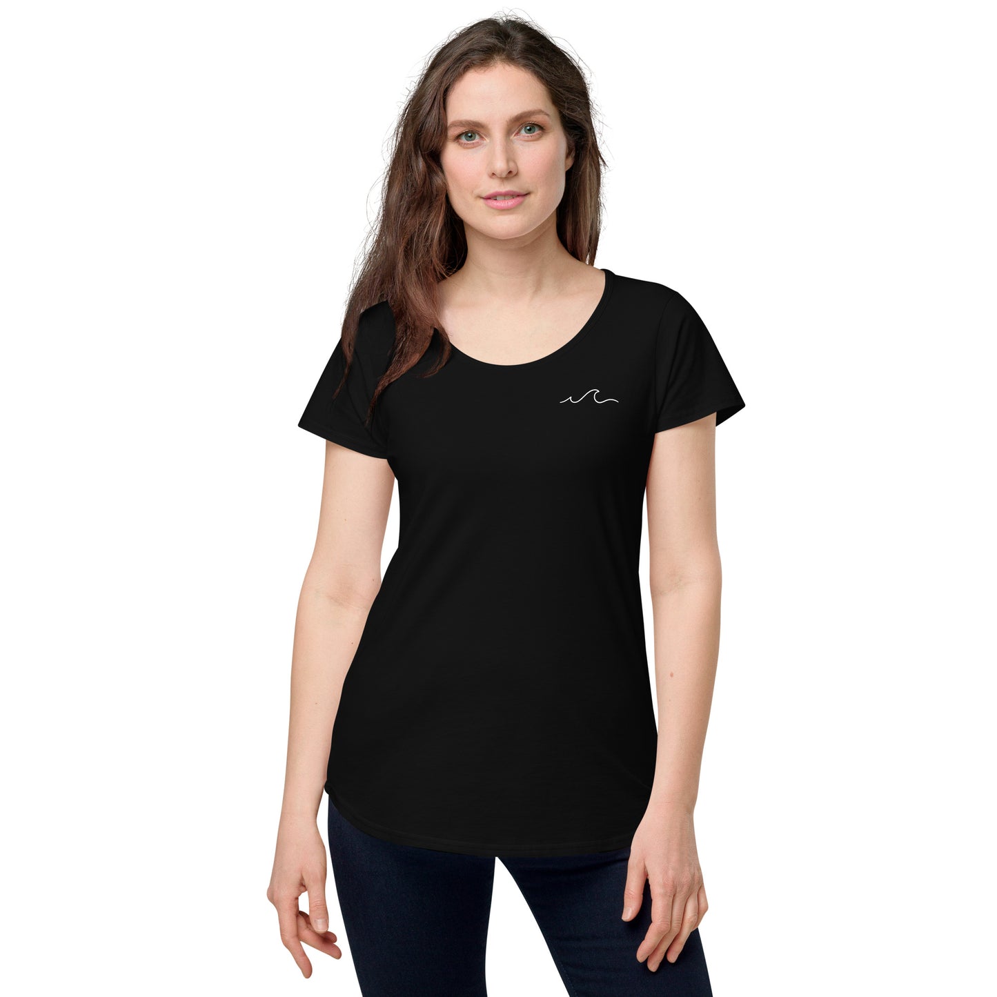 Wave Women’s round neck tee